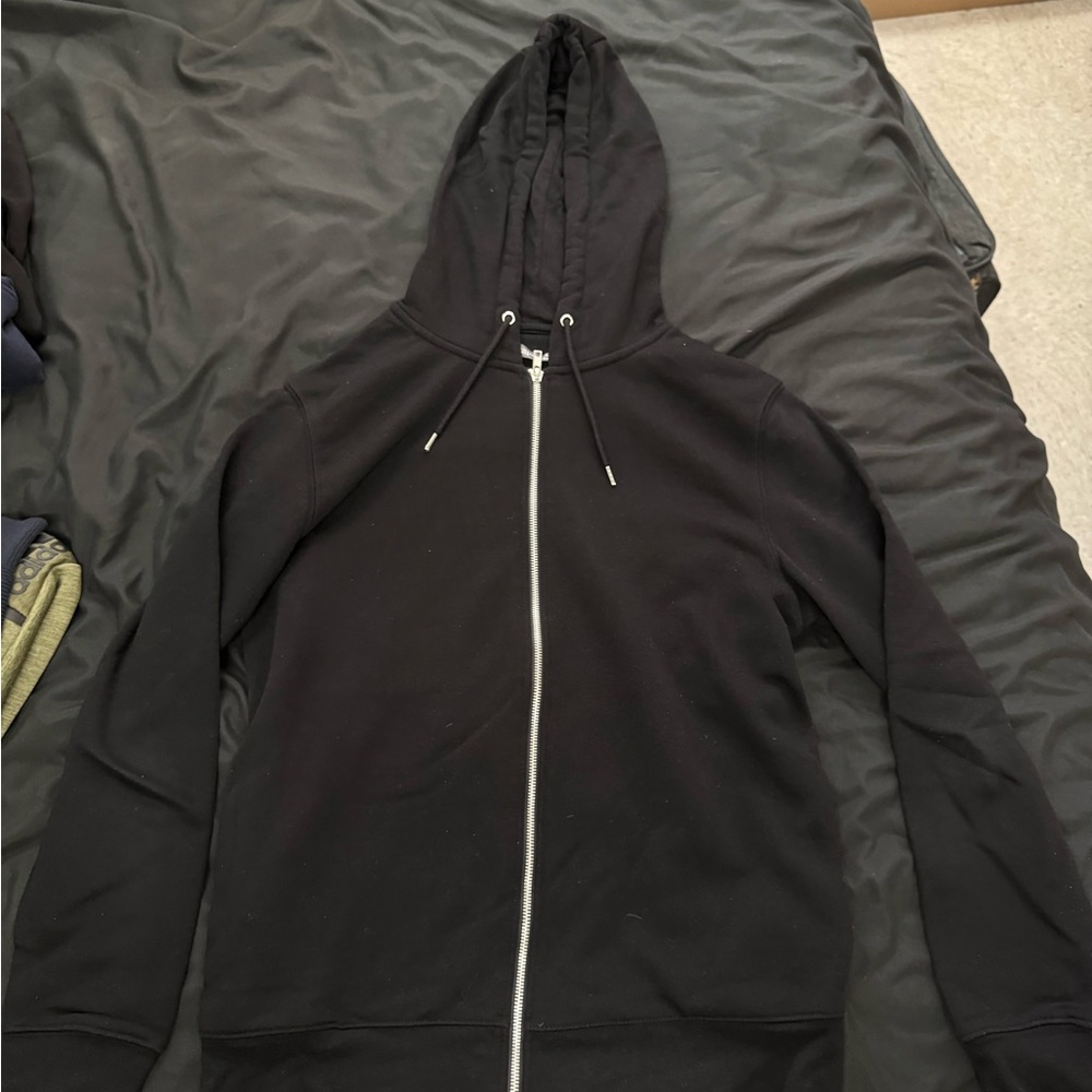 Primark Black Lightweight Hoodie Jacket